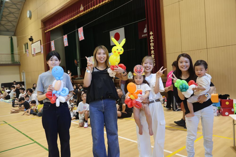 決勝に残ったお母さん4人…
お疲れ様でした!