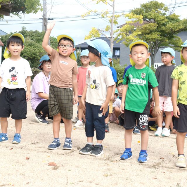 ＊　４歳児　よーいどん！　＊