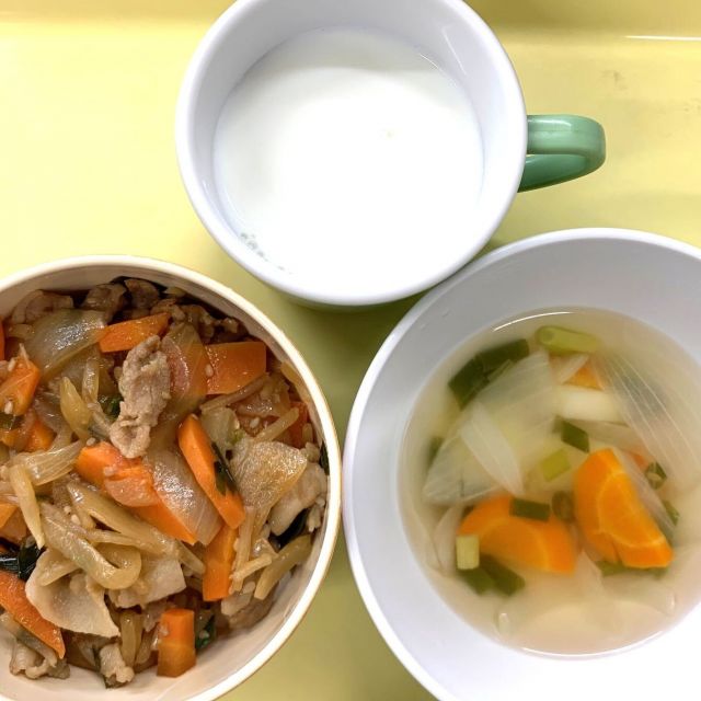 ＊　今日の献立　＊