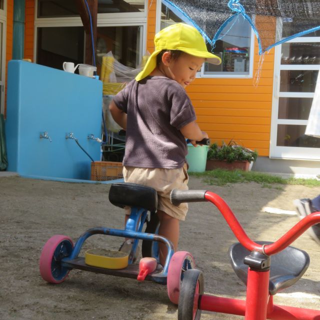 ＊　1歳児　園庭の楽しみ②　＊