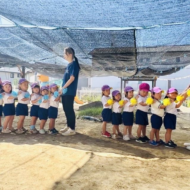 もうすぐ運動会！！ 　～2歳児　 クマ組～