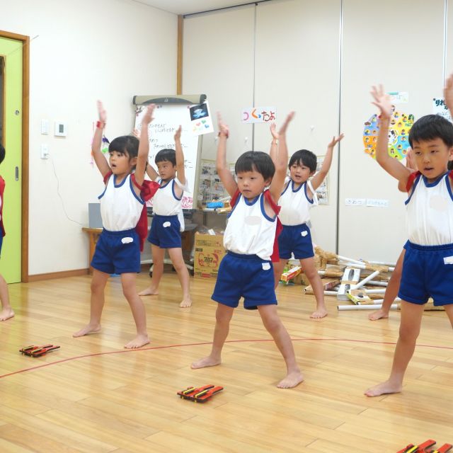 ＊　5歳児　みんなで楽しくかっこよく！　＊