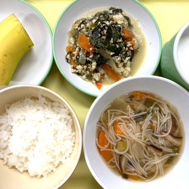 ＊　今日の献立　＊