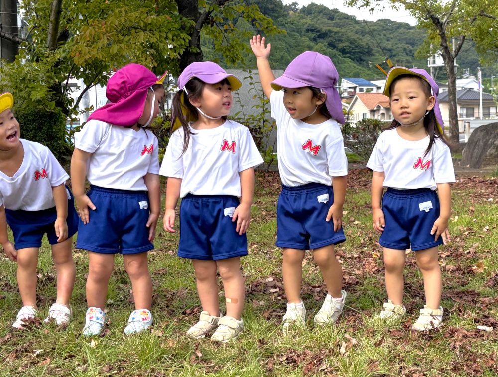プログラム3.走
『かけっこ』
元気にお返事✨