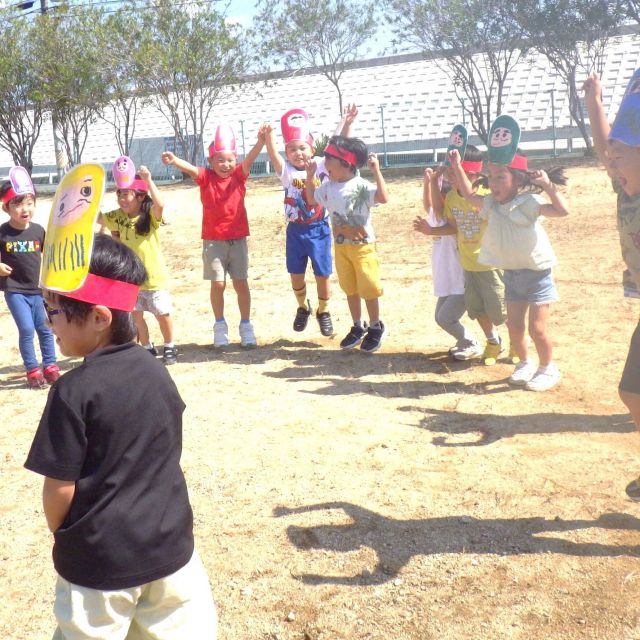 ＊　４歳児　ダンシング玉入れ ～れっくーざぷりきゅあ～②　＊