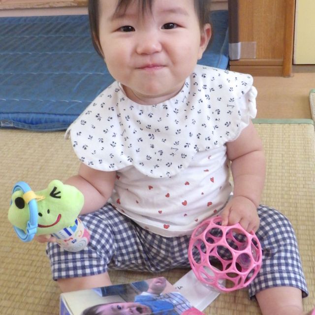 ＊　０歳児　はじめまして　＊