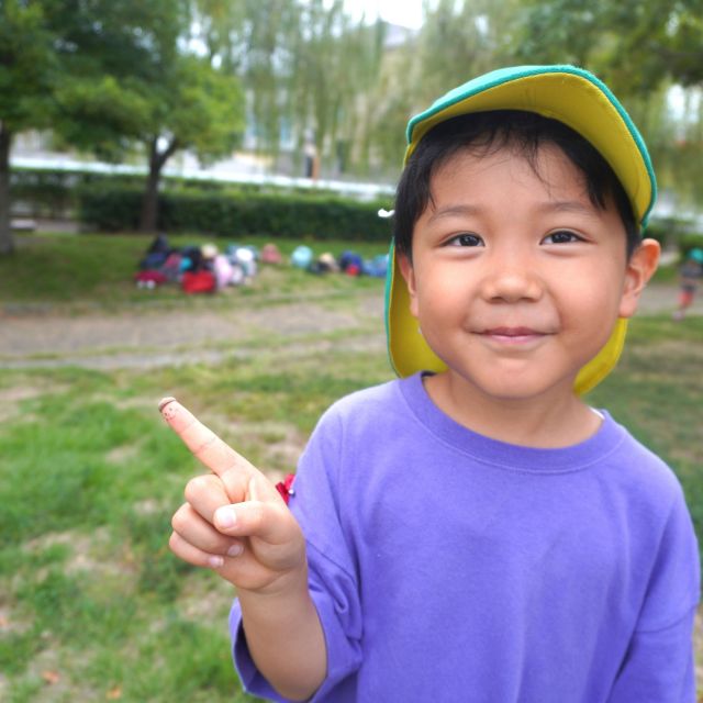 ＊　５歳児　秋探し①　＊