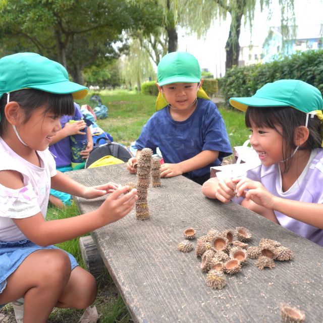 ＊　５歳児　秋探し②　＊