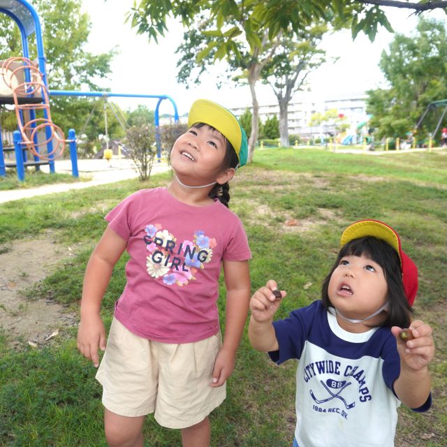＊　３・５歳児　秋探し③　＊