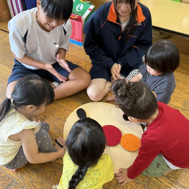 中学生との交流