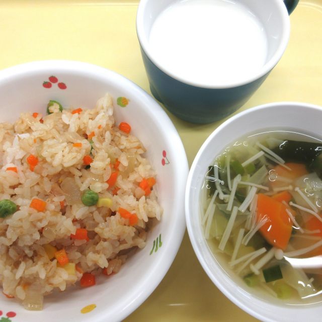 ＊　今日の献立　＊