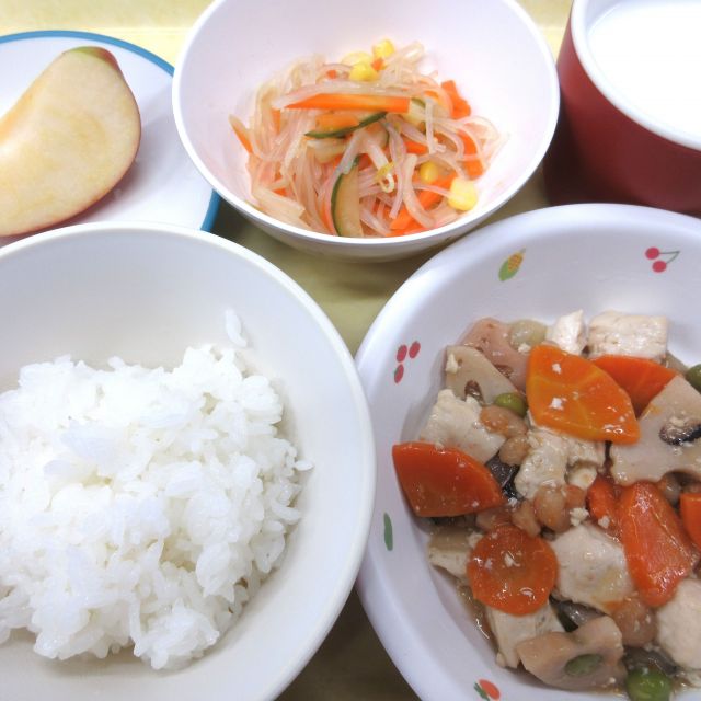 ＊　今日の献立　＊