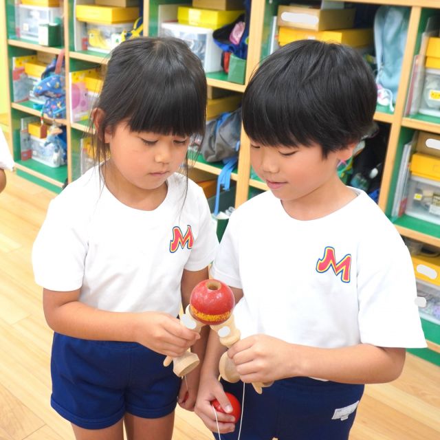 ＊　5歳児　けん玉キングがきたよ③　＊