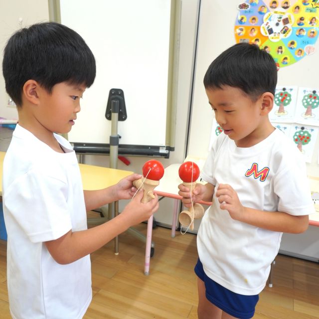 ＊　5歳児　けん玉キングがきたよ④　＊