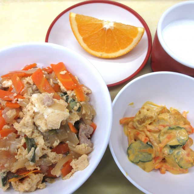 ＊　今日の献立　＊