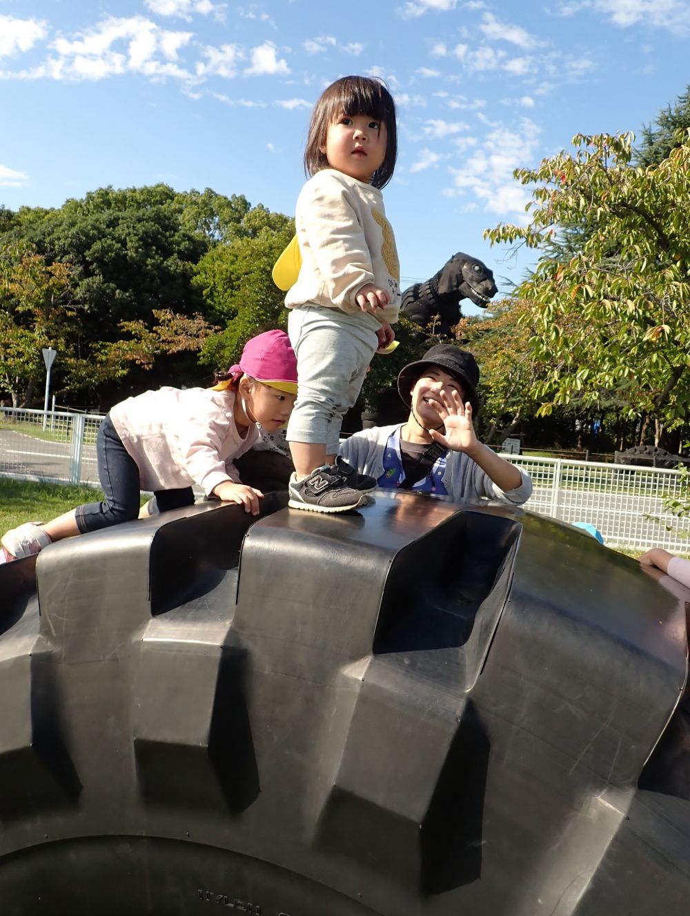 初めての恐竜公園🦕
いい眺め💗