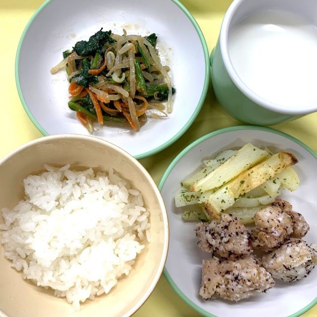 ＊　今日の献立　＊