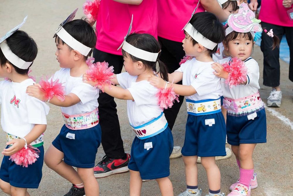 おうちの人と一緒に作った 『へんしんベルト』
個性が光り輝きます✨
誰ひとり涙を見せることはありません!
これもきっとへんしんベルトのおかげ♡