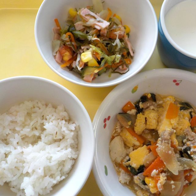 ＊　今日の献立　＊