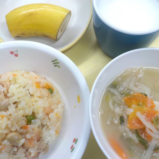 ＊　今日の献立　＊