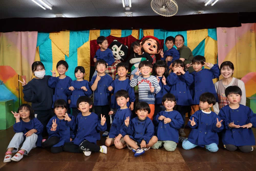 『楽しかったー！』が表情からわかっちゃうゾウ組さん✨

来年のお話は何かな～♡今から楽しみだね♡