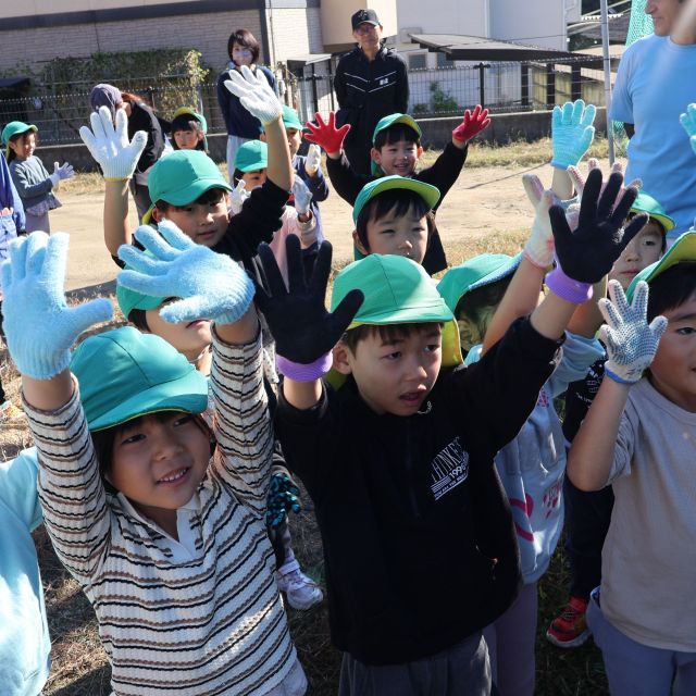 さつまいも収穫　＊５歳児＊