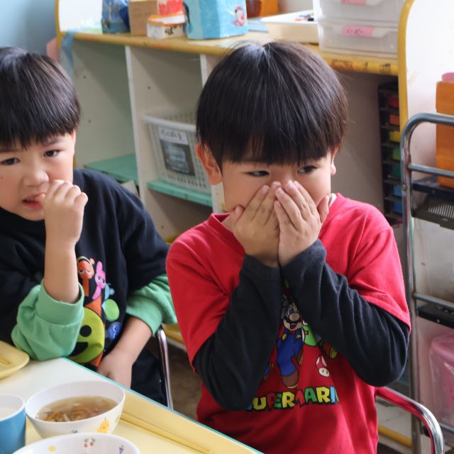 さつまいもおにぎり①　＊５歳児＊