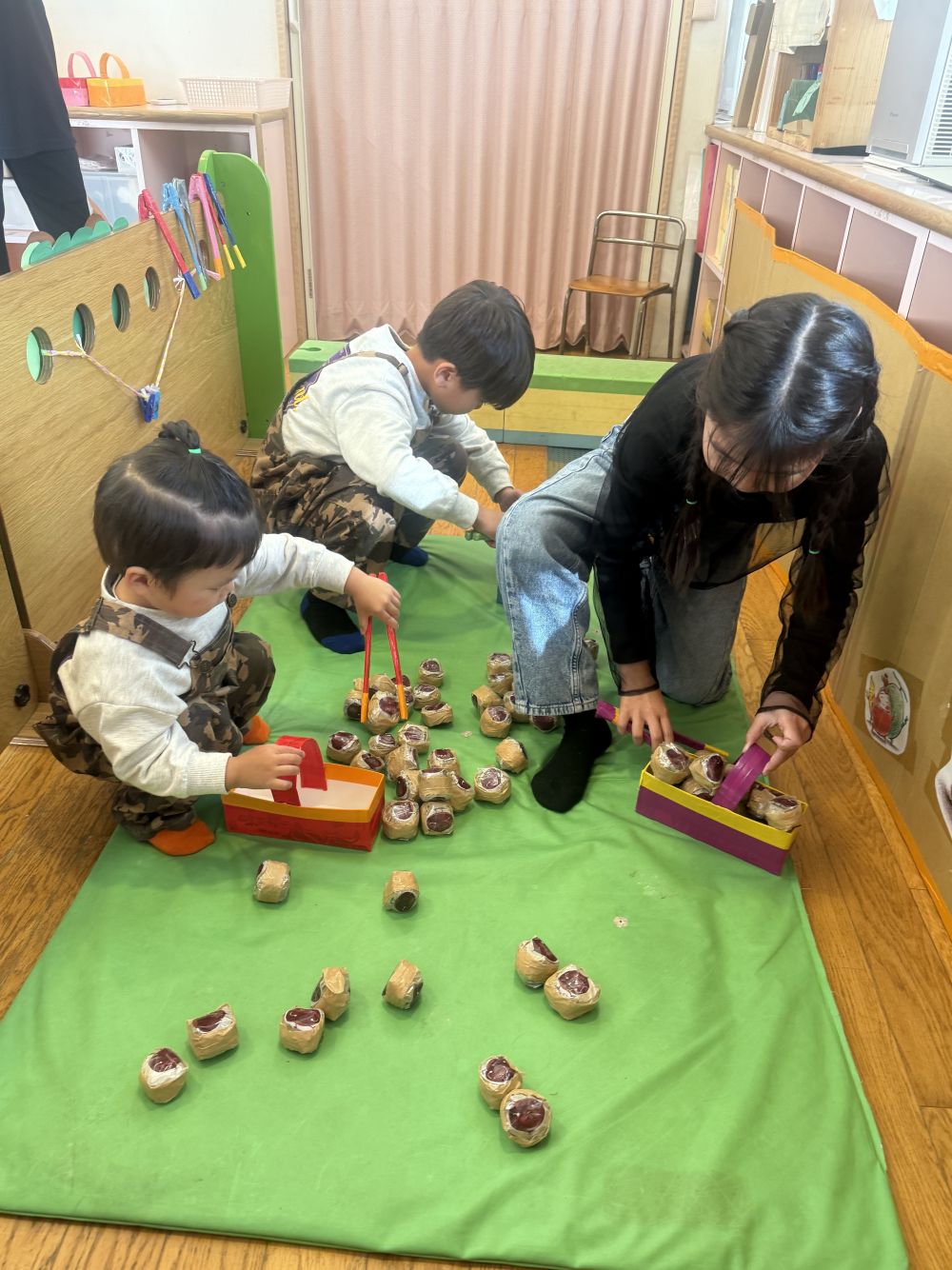 お姉ちゃん、お兄ちゃんと一緒に・・・
負けないぞ～
