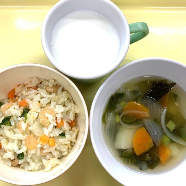 ＊　今日の献立　＊