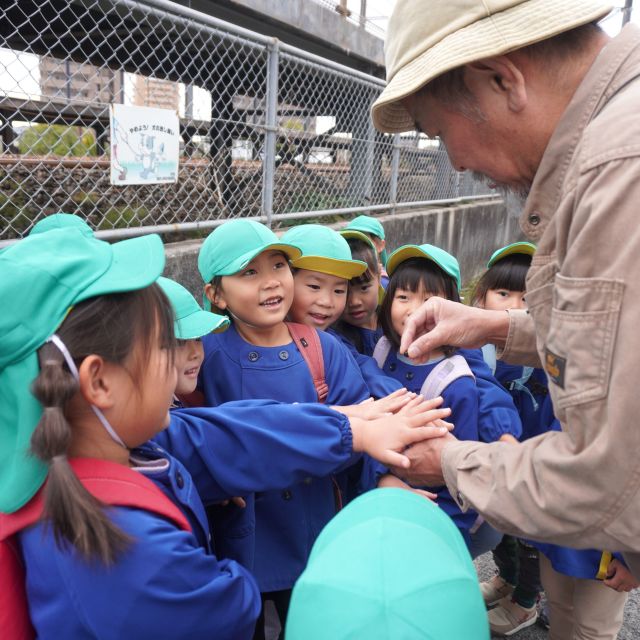 ＊　5歳児　自然散歩①　＊