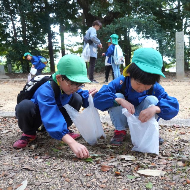 ＊　5歳児　自然散歩④　＊