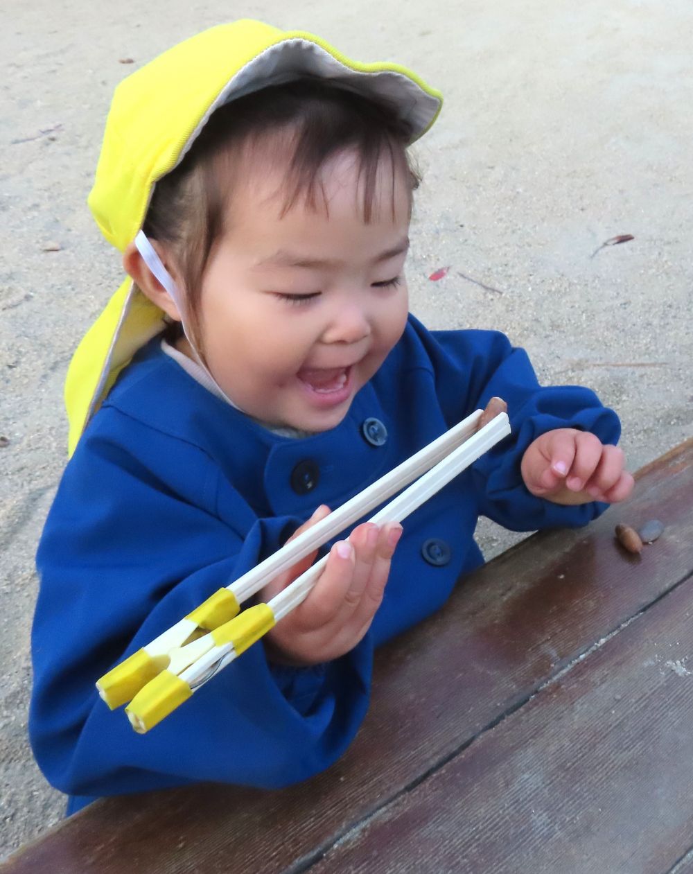 私も、上手につかめたよ✨