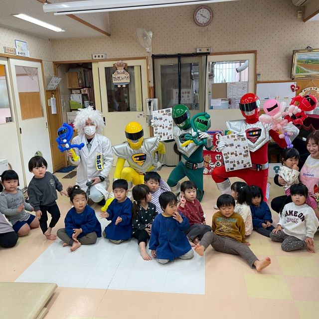 エコレンジャーがきたよ♪