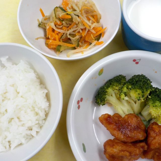 ＊　今日の献立　＊