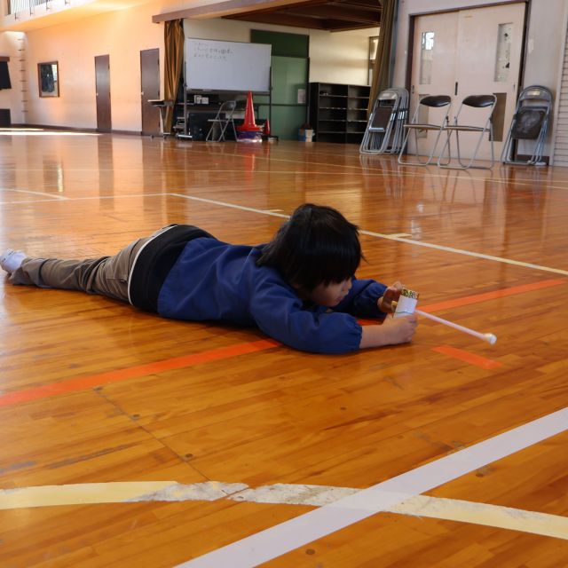 中学生と交流②　＊５歳児＊