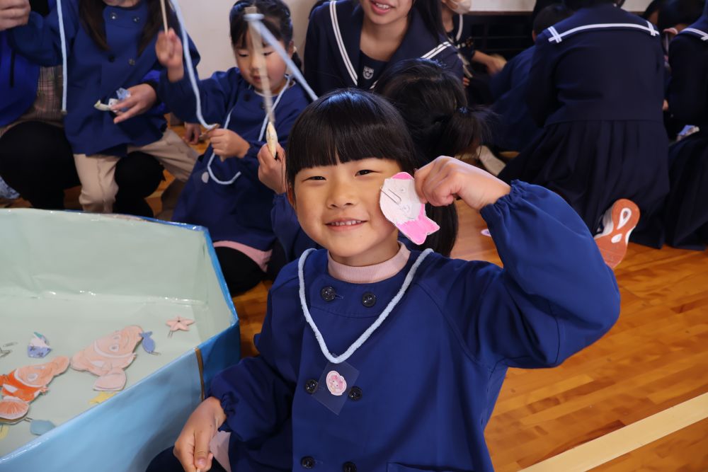 「ポニョもいた！！！！」
「ニモもいる！！」
知ってるキャラクターや
みんなにもちょうどいい難しさで
とっても楽しそう♪