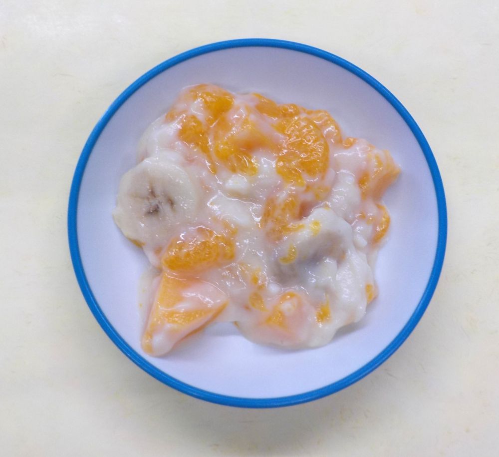 フルーツのクリーム和え