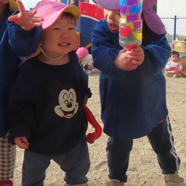 クマ組さんとウサギ組さん