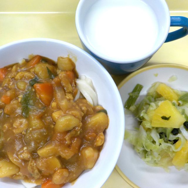 ＊　今日の献立　＊