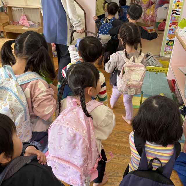 お弁当の日 　～2歳児　 クマ組～