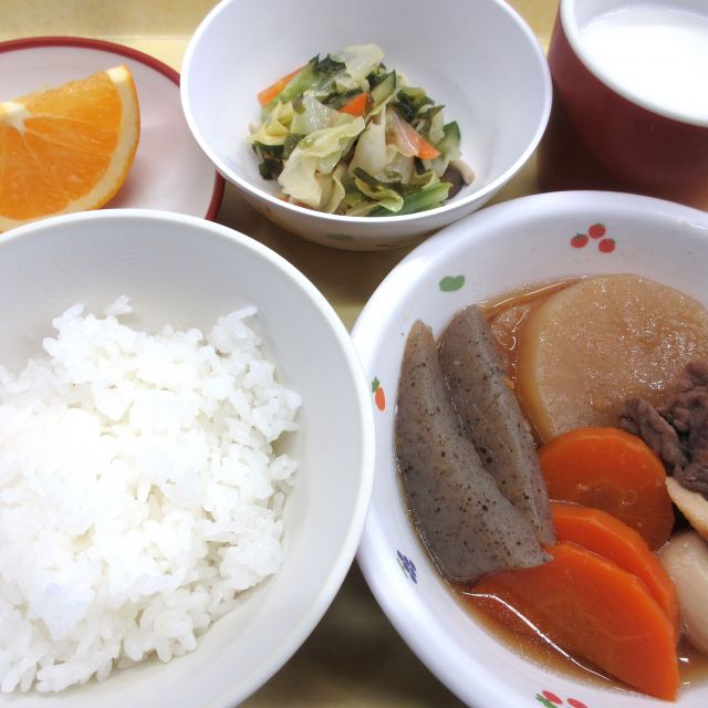 ＊　今日の献立　＊