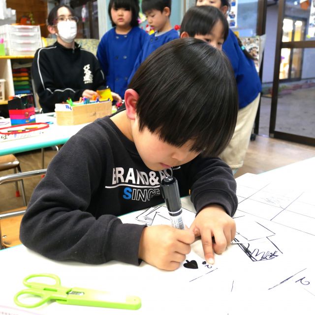 トランプ作り　＊５歳児＊