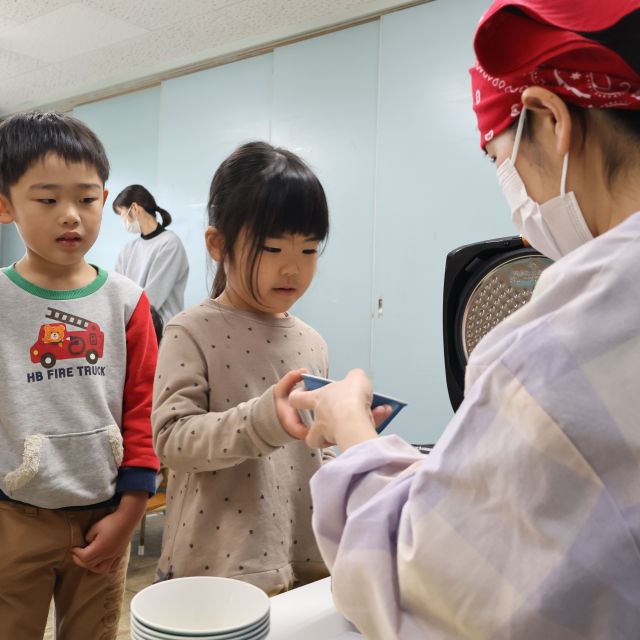 ついに食べる🍚✧　＊４歳児＊