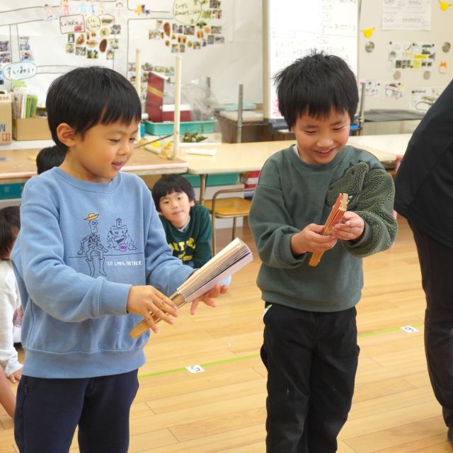 ＊　5歳児　日本舞踊①　＊