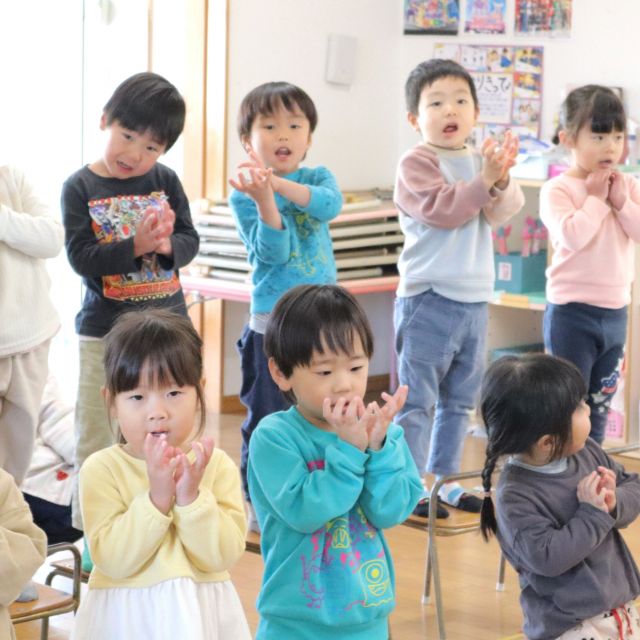 ＊　２・３歳児　はる・なつ・あき・ふゆ　＊