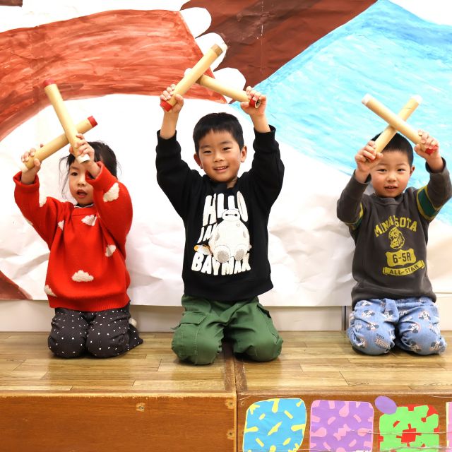 ＊　4歳児　銭太鼓②　＊