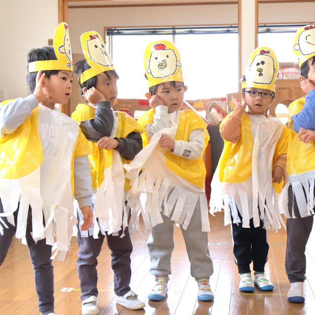 ＊　4歳児　ブレーメンの音楽隊②　＊