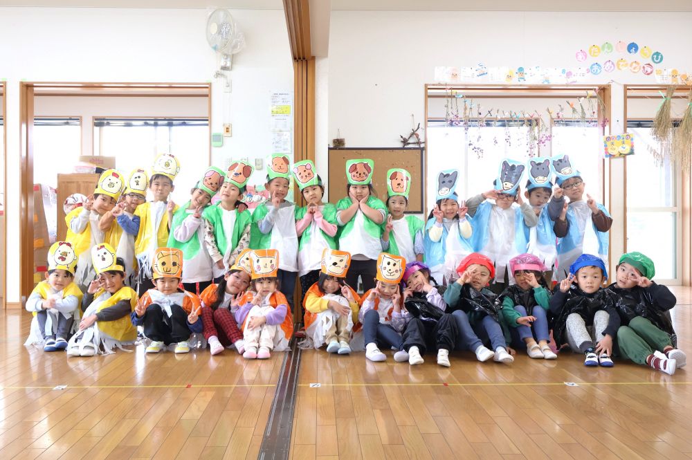 ドキドキする気持ち
ちょっぴり恥ずかしい気持ち
楽しみで仕方がない気持ち
どれも大切な気持ち♡

『ブレーメンの音楽隊』
元気いっぱい楽しもうね！