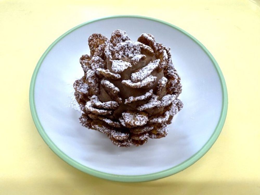 さつまいもde松ぼっくり