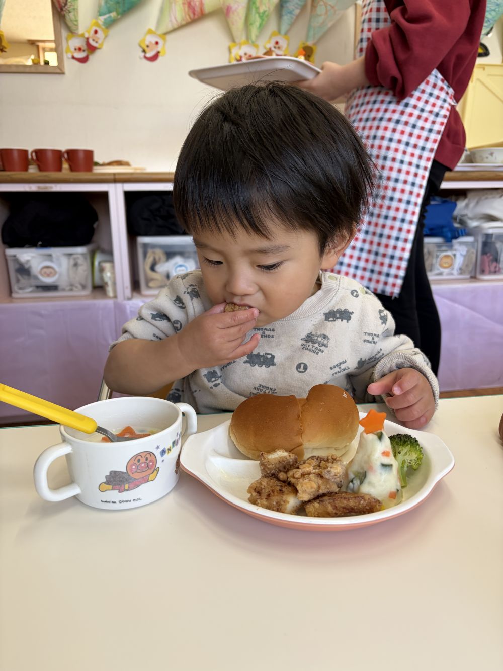 給食もクリスマス給食🍴
おいしかったね😋